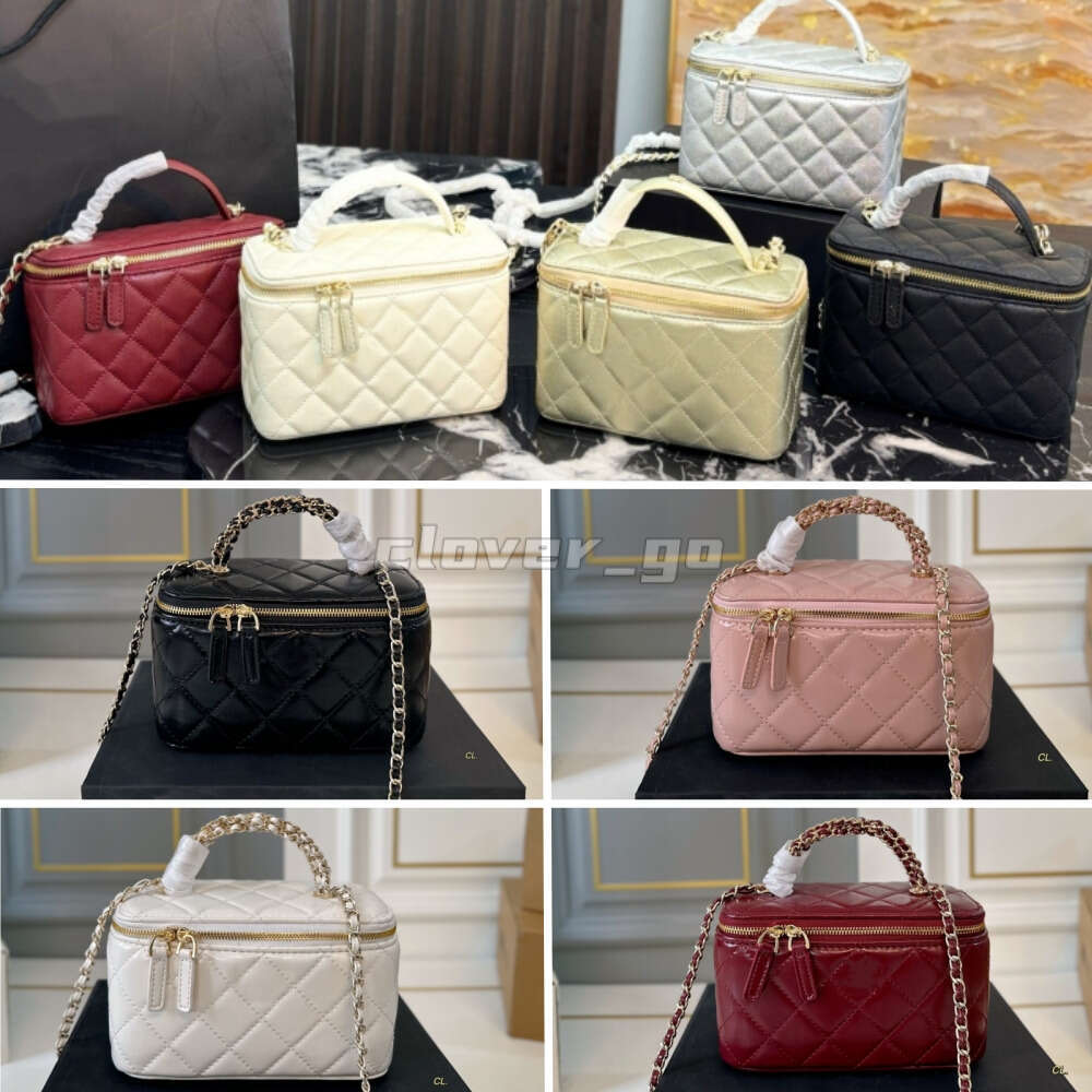 Designer Cosmetic Bags Women Makeup Bag High Quality Luxury Handbag Lady Cosmetics Cases Classic Shoulder Bags Mini Crossbody Bag Travel Storage Bag