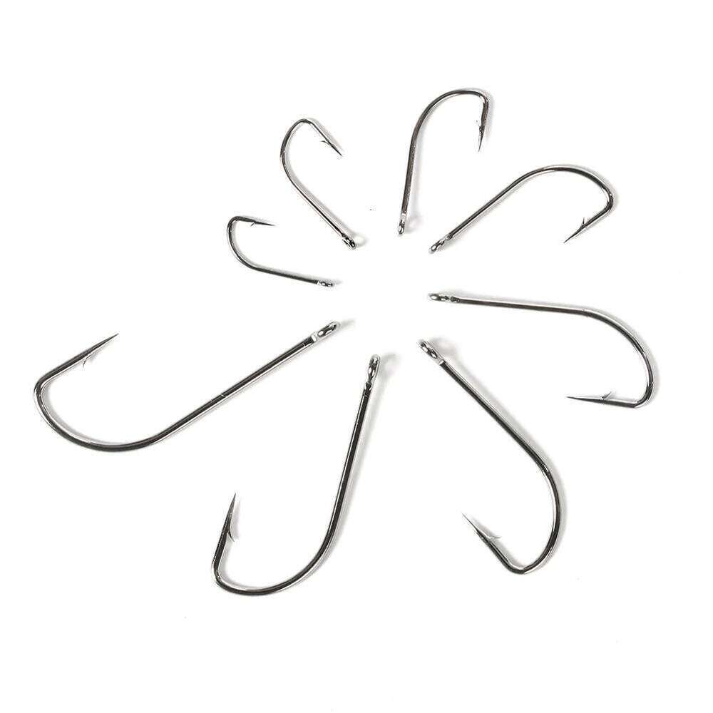 3 packs F314 Hand Made Needle Hook With big eyes Boat Deep Sea Saltwater Fishing Hooks Pesca Z260228