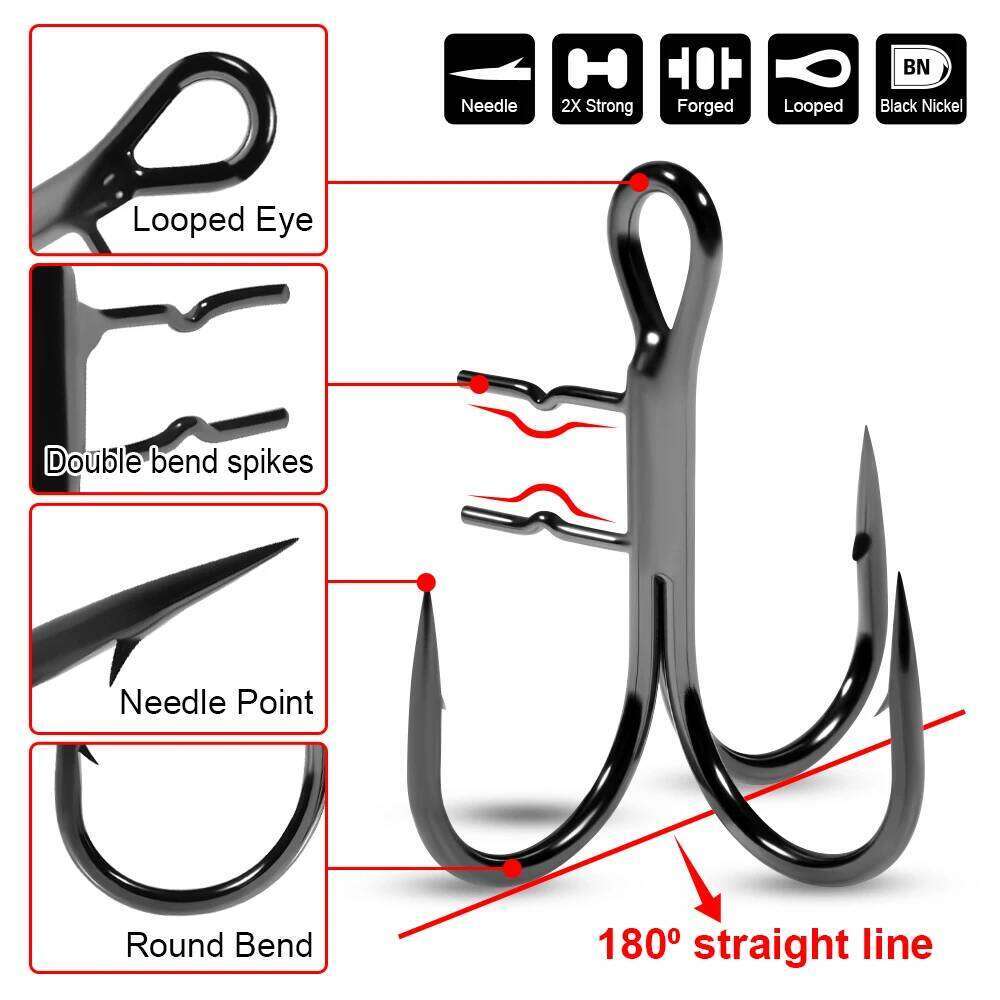 Spinpoler Belly Assist T-Hook Stinger Rig With Wire Line Jig And Shad Fishing Bass Pike Perch Zander Accessories Tackle 3pc/Pack Z260228