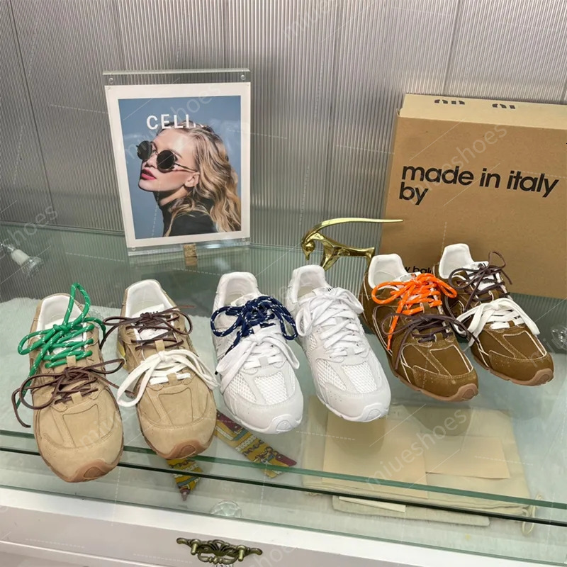 Designer Canvas Casual shoes leather sneakers Low Heel flats Knot Loafers Luxury Women irregularity Matte Canvas Running Casual shoes 530