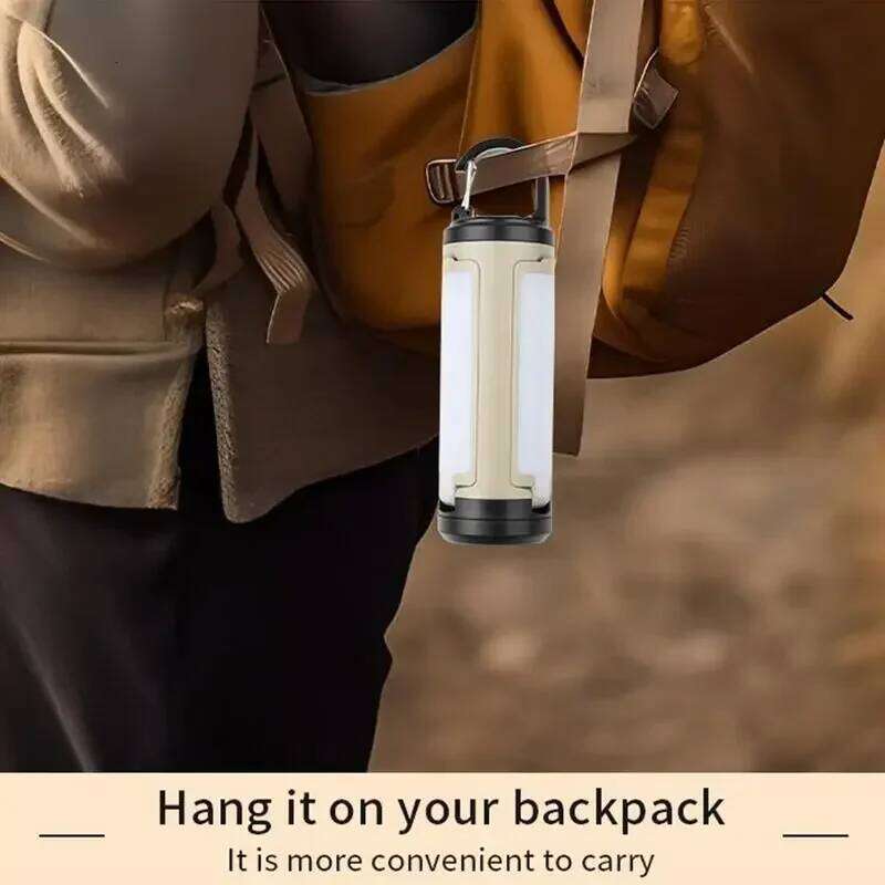 Portable Camping Lantern LY23 6 Modes Adjustable Brightness Hanging Foldable 1200mAh Emergency Light Outdoor S260302