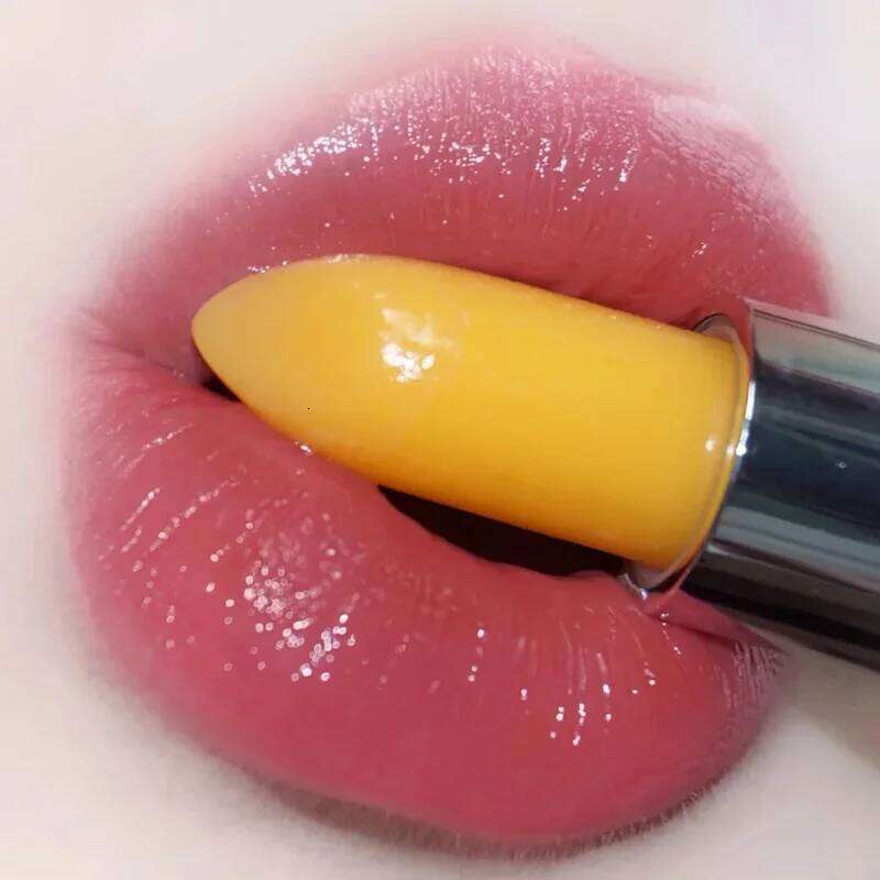 Moisturizing Magic Lip Balm Temperature Changing Color Lasting Nouritious Anti Aging Natural Lipstick Lips Care Makeup Comestic H260302