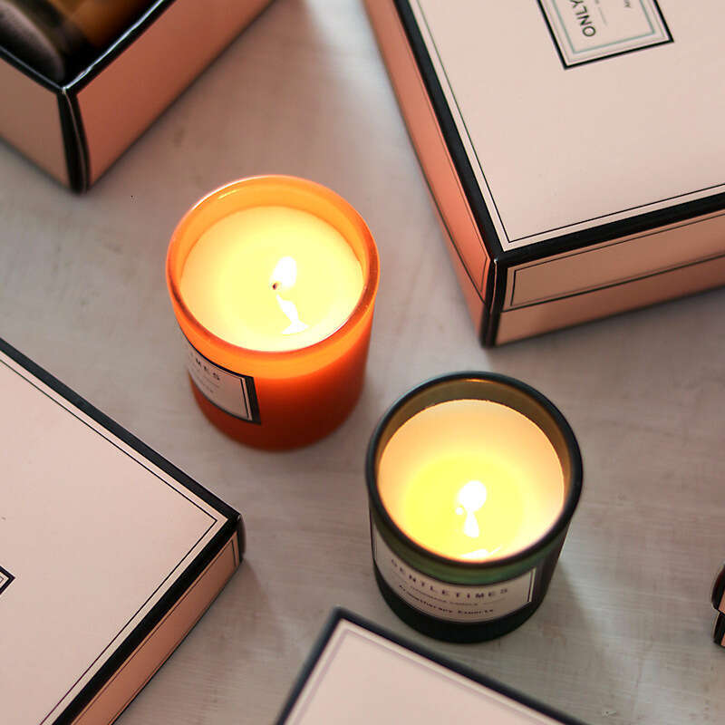 In Stock Wholesale European Romantic Soy Lamp Creative Valentine's Day Gift Box Fragrance Aromatherapy Candle Set W260303