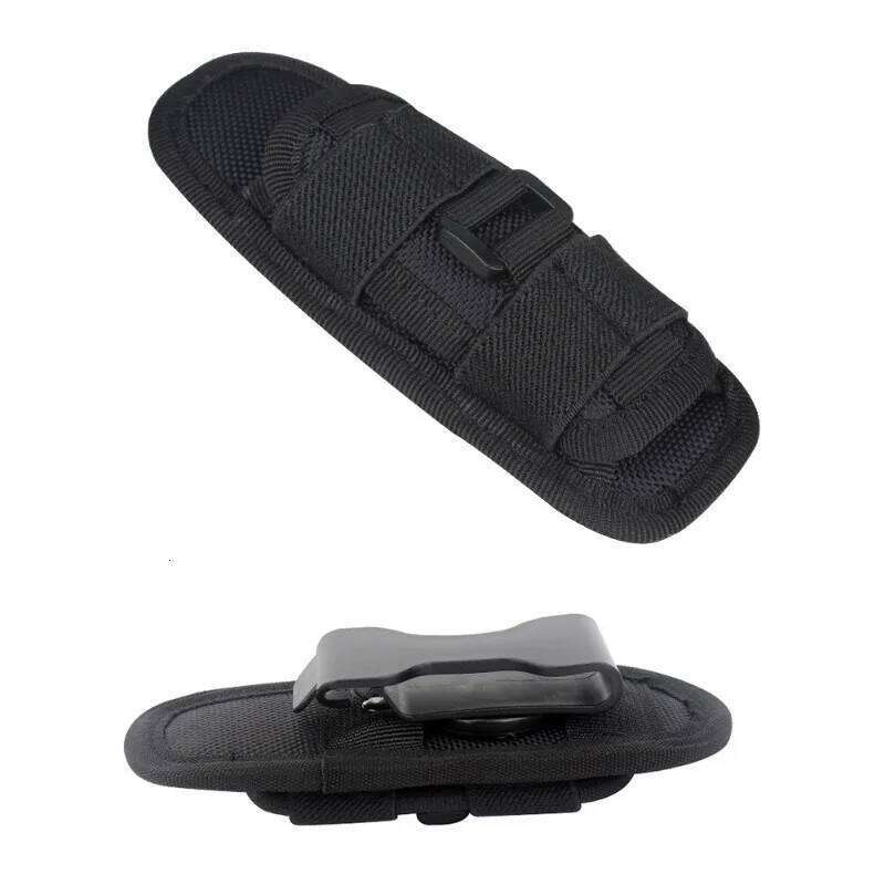 360 Adjustable Rotating Tactical Outdoor Portable Strong Light Oxford Cloth Flashlight Set Waist Bag S260302