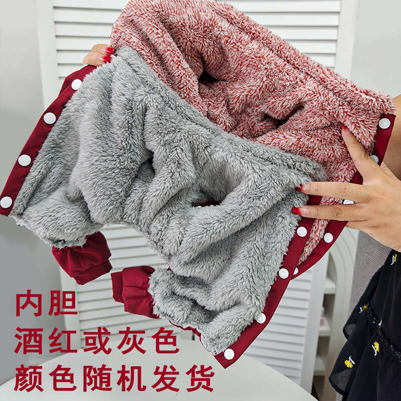 Famous brand Autumn Winter Thickened Fleece Warm Outdoor Four Legged Cotton Jacket Waterproof Pet Dog Cat Clothing Accessories pupakaIK