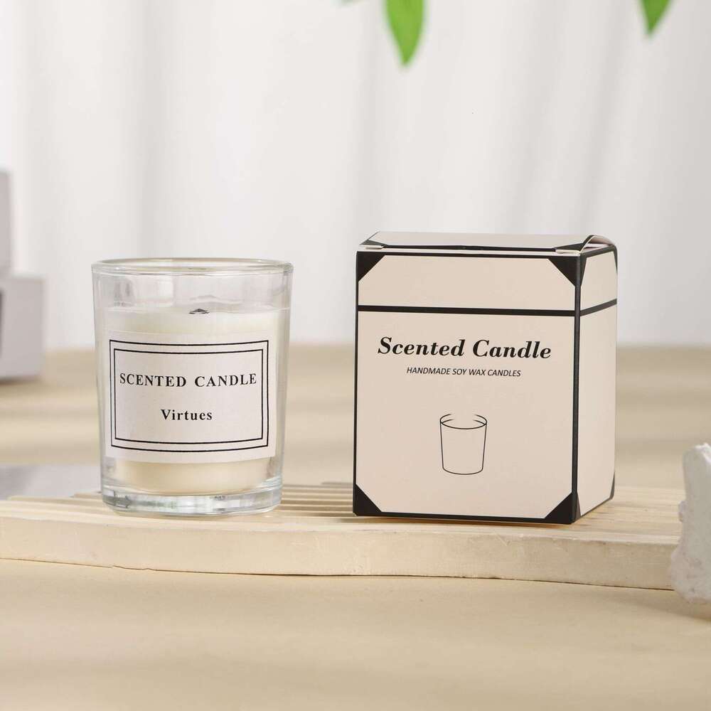 Box Atmosphere Souvenir Hotel Club Smokeless Aromatherapy Candle Wholesale Small Gift W260303