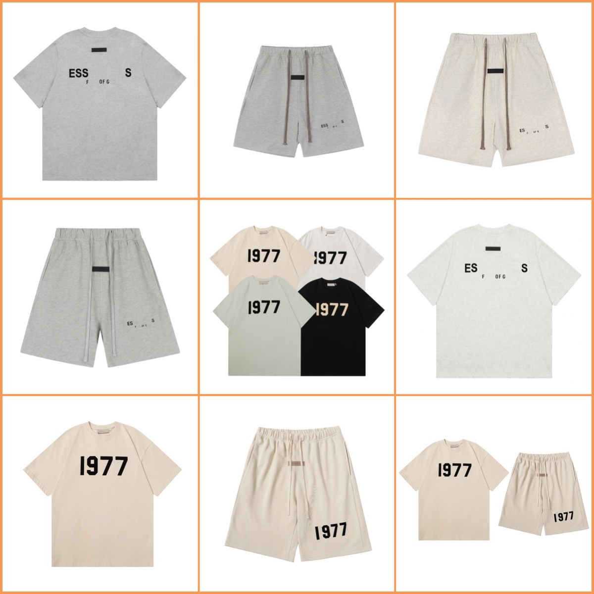 Mens Designer Casual Luxurious Fashionable Shirt T Shir Cotton High Street Letter Short-Sleeved T-Shirt Suit Letter-Printed Shorts