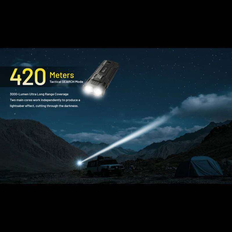 NITECORE EDC37 8000 lumens Strong light Ultimate Tactical EDC Flashlight Built-in 8000mAh Li-ion Battery 26H0303