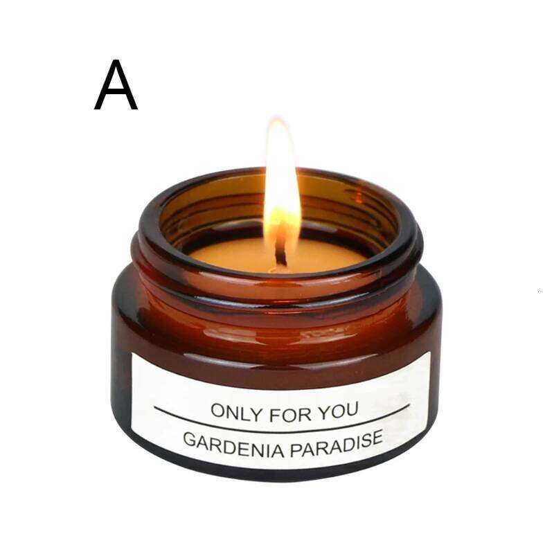 Candles Jars Home Decor Jasmine Lavender Aromatherapy Decoration Scented Candle Cup with Lid Wholesale Romantic for Date Wedding W260303