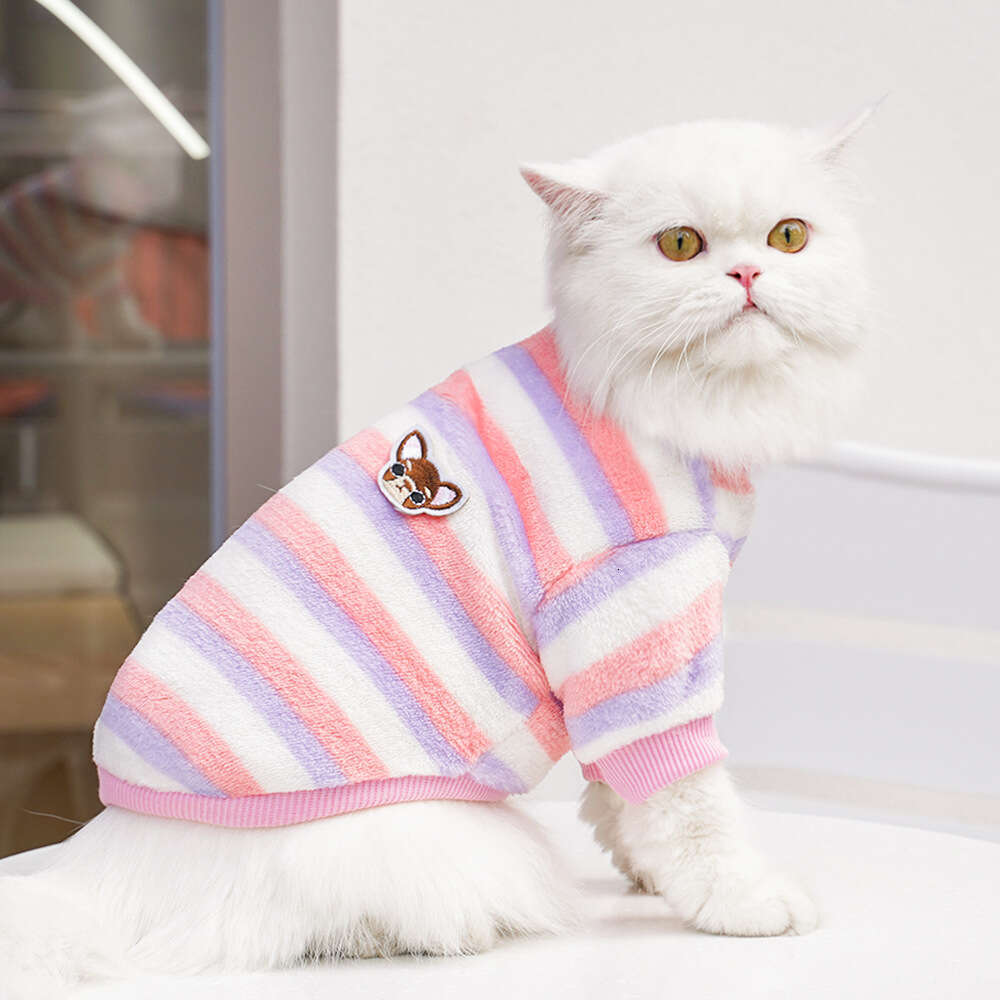 Famous brand Pet Clothing Winter Warm Embroidered Clothes for Teddy Bichon Small Medium Sized Dogs Cats and Cat Supplies Wholesale pupakaIK