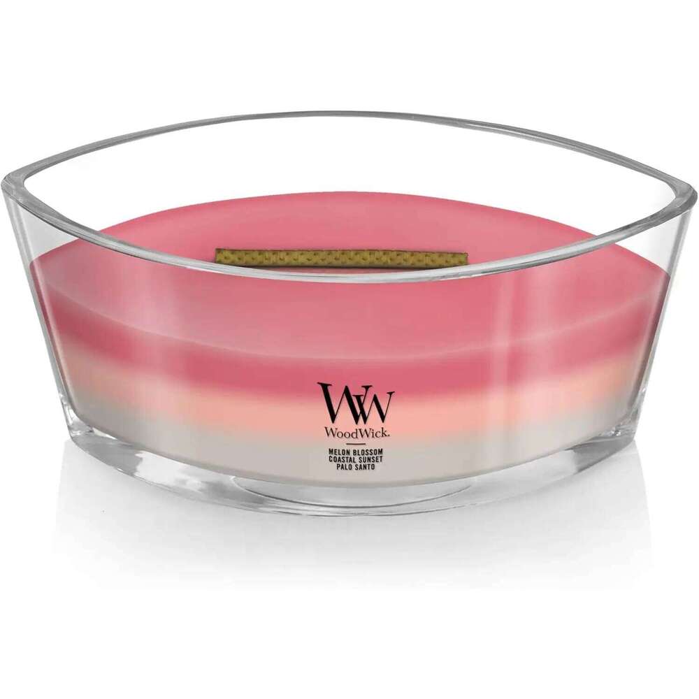 16 oz Ellipse Trilogy Candle with Crackling Wick, Gifts for Women and Men W260303