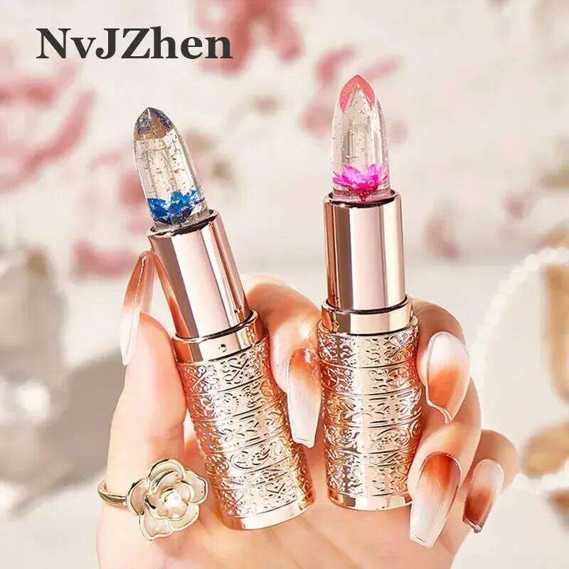 NvJZhen Lipsticks Non cup Stick Make-up for women Waterproof Long lasting Cosmetics Korean makeup Matte lipstick H260302