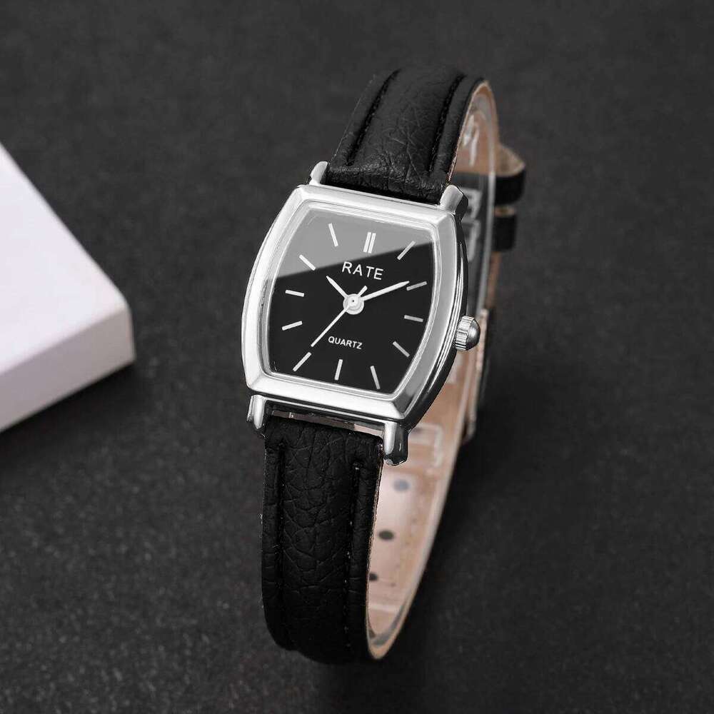2PCS/Set Fashion Casual Women Watches Leather Strap Quartz Wristwatch Reloj Mujer Girls Clock GiftWithout Box XJ260303