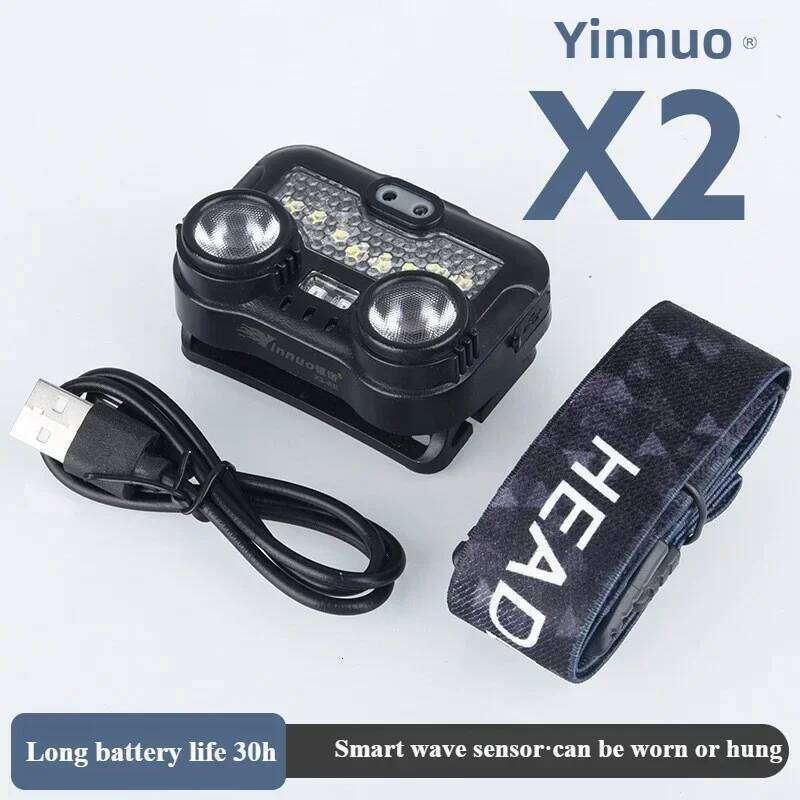 YinNuo 1000mAh Work Floodlight Strong LED Camping Tent Lamp Rechargeable Waterproof Emergency Portable Dimming 260 Lumen Light S260302