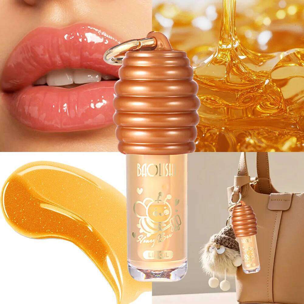 Honey Flavored For Plump Lips Coloring Collagen Gloss Moisturizing Lip Care Extreme Volume H260302