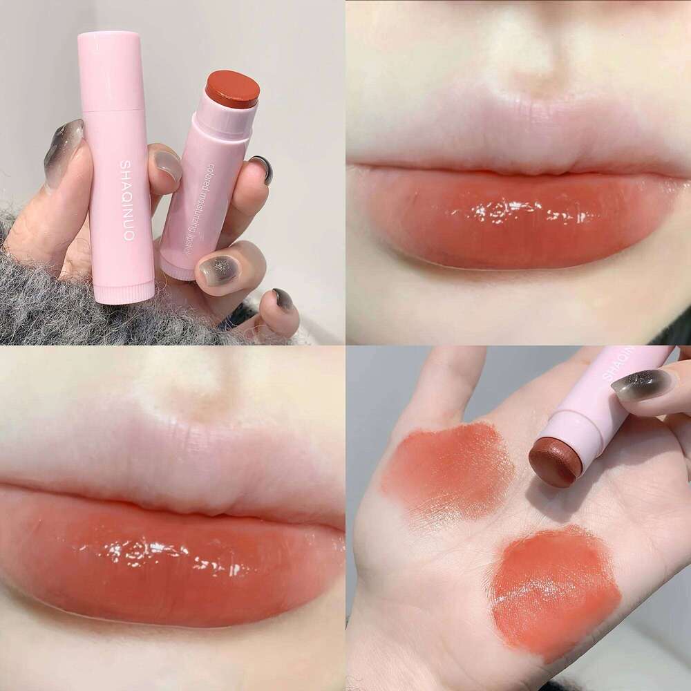 3pcs Moisturizing Lipstick Set Hydrating Tinted Balm Soft Tender Lip Dryness Improvement Plumping And Smooth Variety H260302
