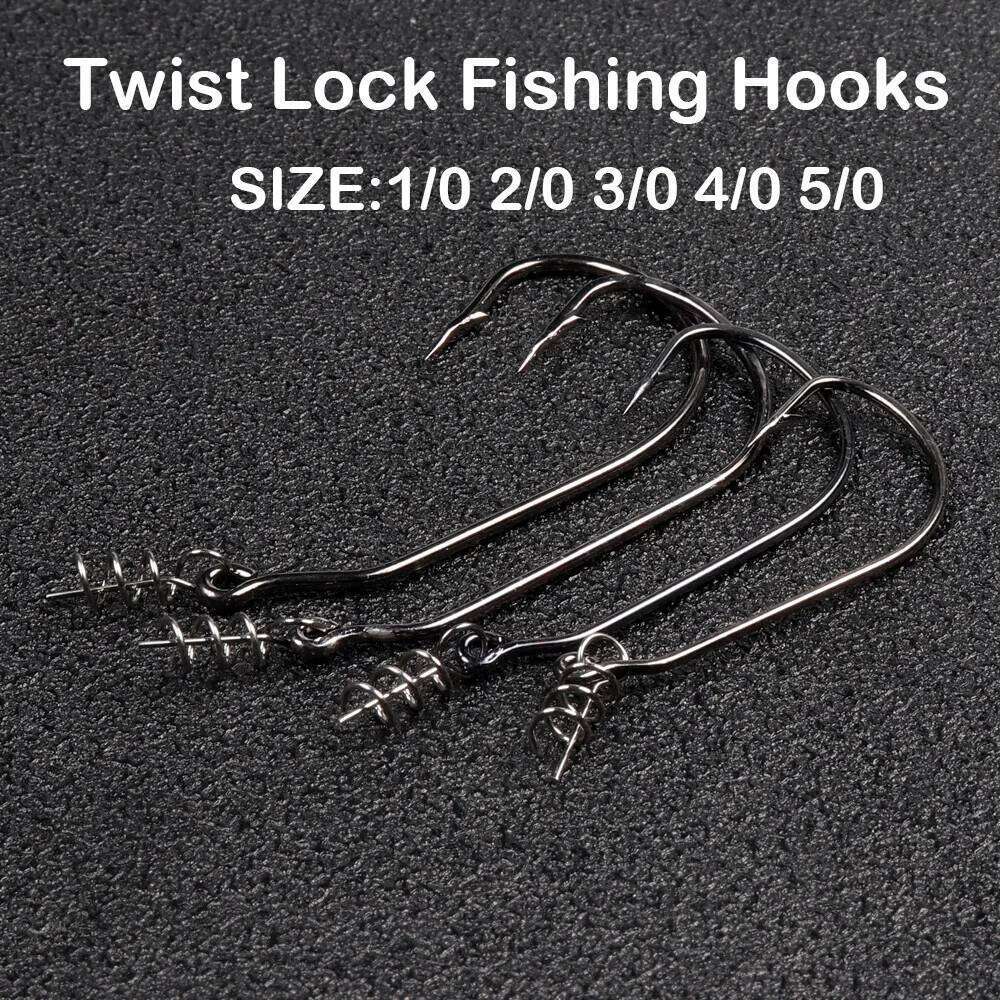 10Pcs Offset Treble High Carbon Steel Barbed Jig Crank Hooks for Catfish Bass Soft Fishing Lure Accessories Z260228
