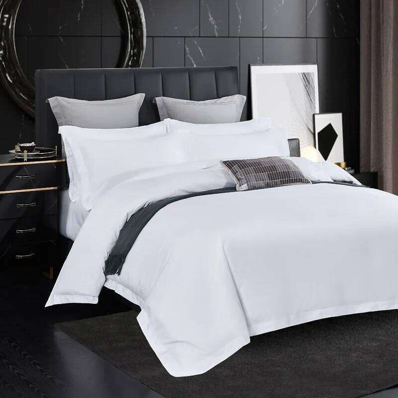 Simple Bedding Set for 5-star hotels 3/4Pcs Duvet Cover,Sheet Pillowcases Double Queen King size Homestay Quilt Cover bed Linen W260302