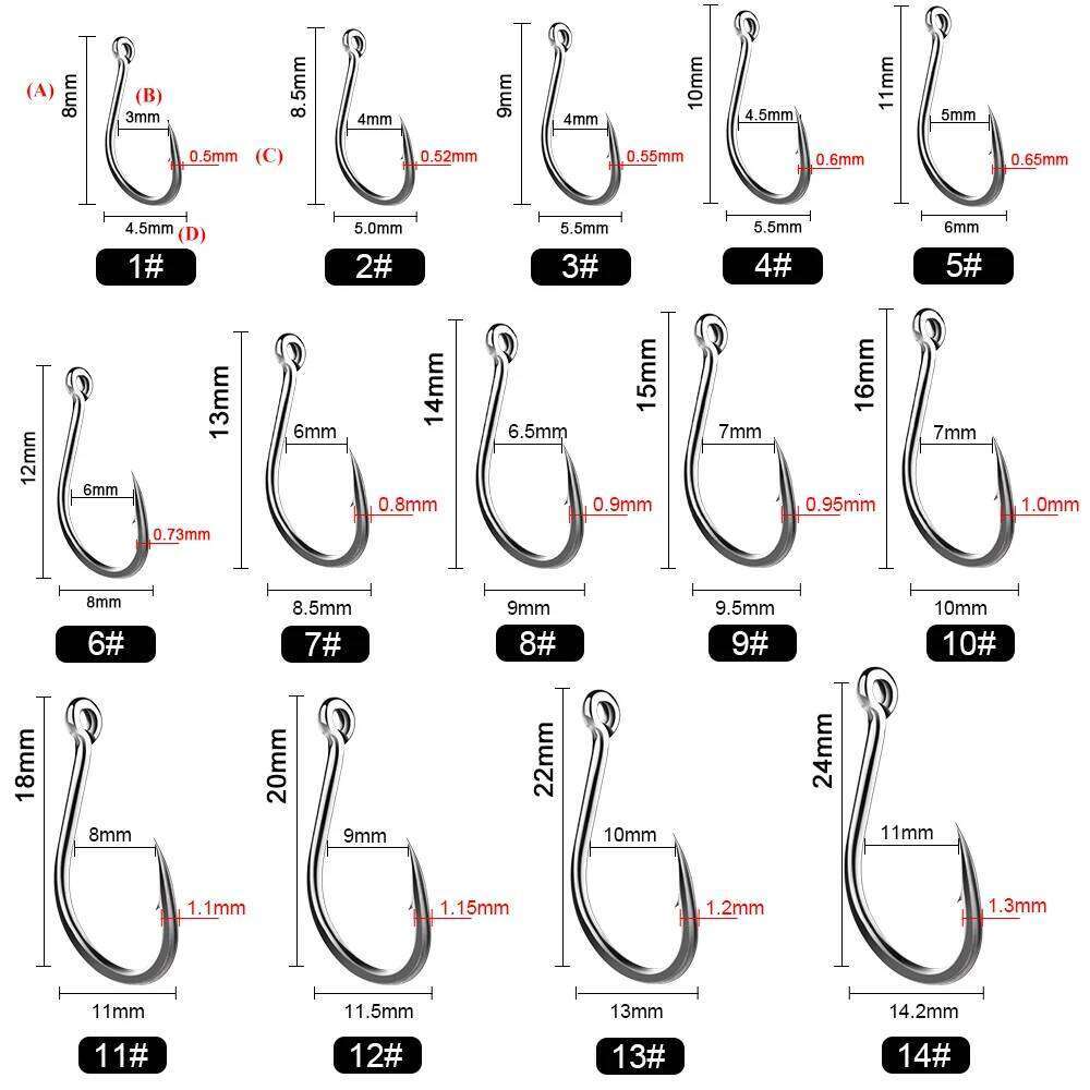 FISH KING Hooks 70-100Pcs ISEAMA High Carbon Steel Barbed With Eye Freshwater Single Circle Carp Hook Fishing Z260228