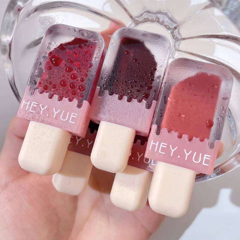HEYYUE Ice Cream Glaze Velvet Matte Finish, Pudding Lip Clay, -Friendly Everyday Skin-Brightening Lipstick H260302