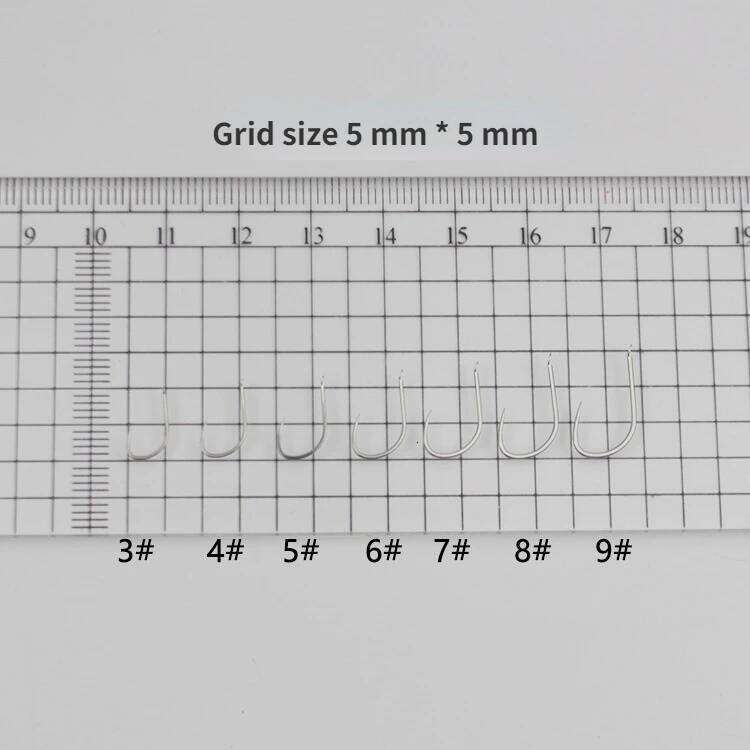 Fishing bulk without barbs new improved crucian carp black pit slip fish Aji angle hook Z260228