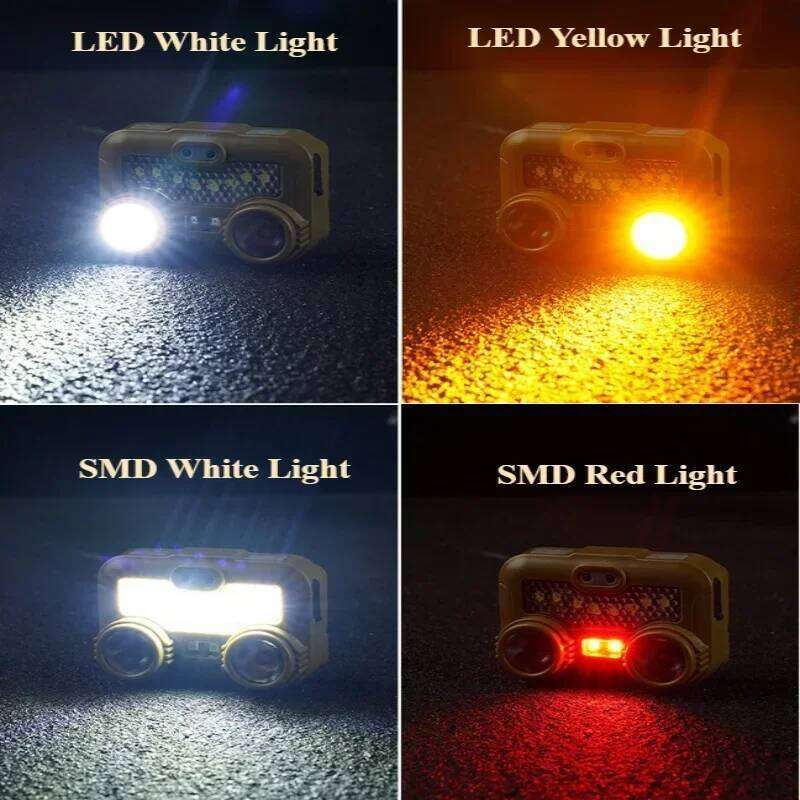 MOUNTAINHIKER YinNuo X2 1000mAh LED Headlamp Strong Light 260 Lumen Outdoor Camping Fishing Flashlight Type-C Charger USB Outpu S260302