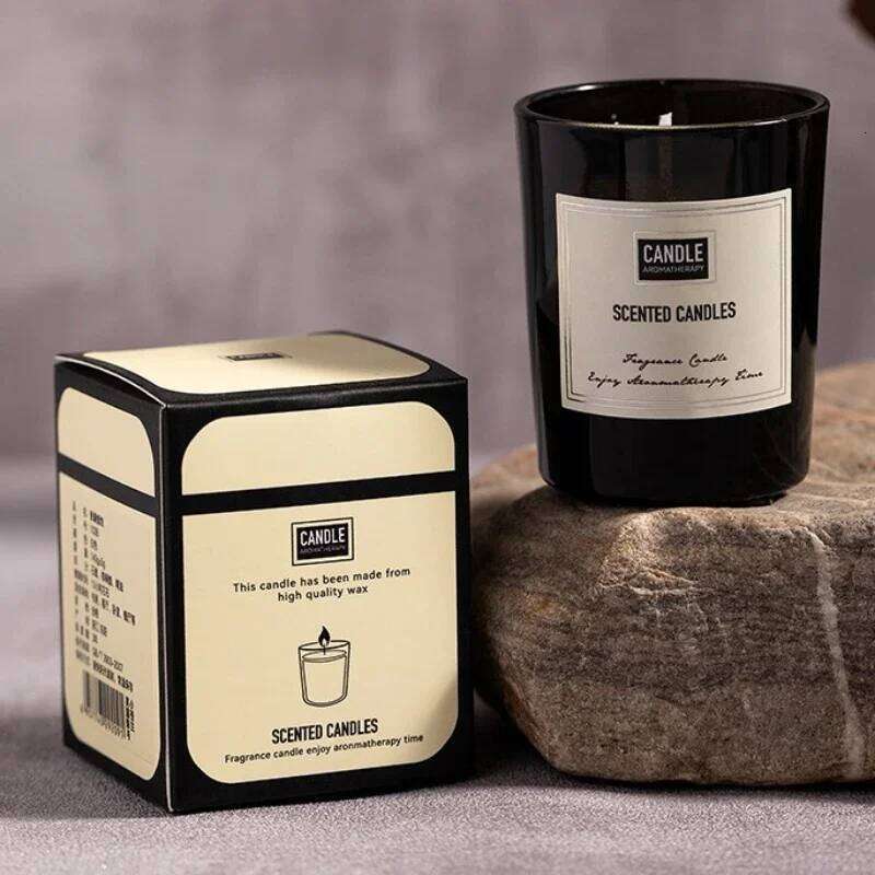 Romantic Long-Lasting Aromatherapy Candles Festive Home Ambiance Enchanting Freshness Ideal Gift for Christmas W260303
