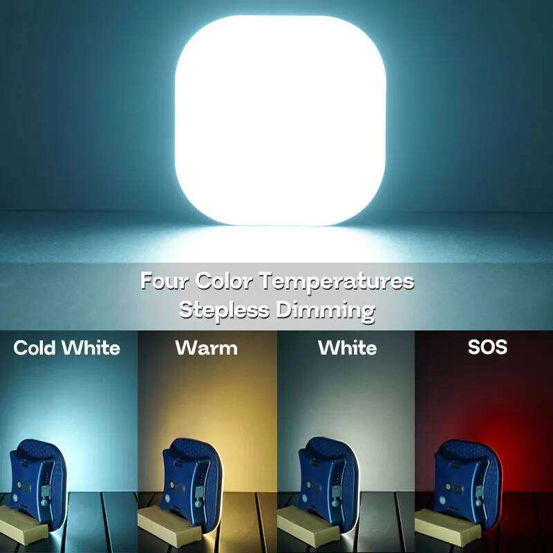 LED Tent Outdoor Camping 13500mAh Rechargeable Battery Household Night Light Emergency Flashlight Portable Lantern S260302