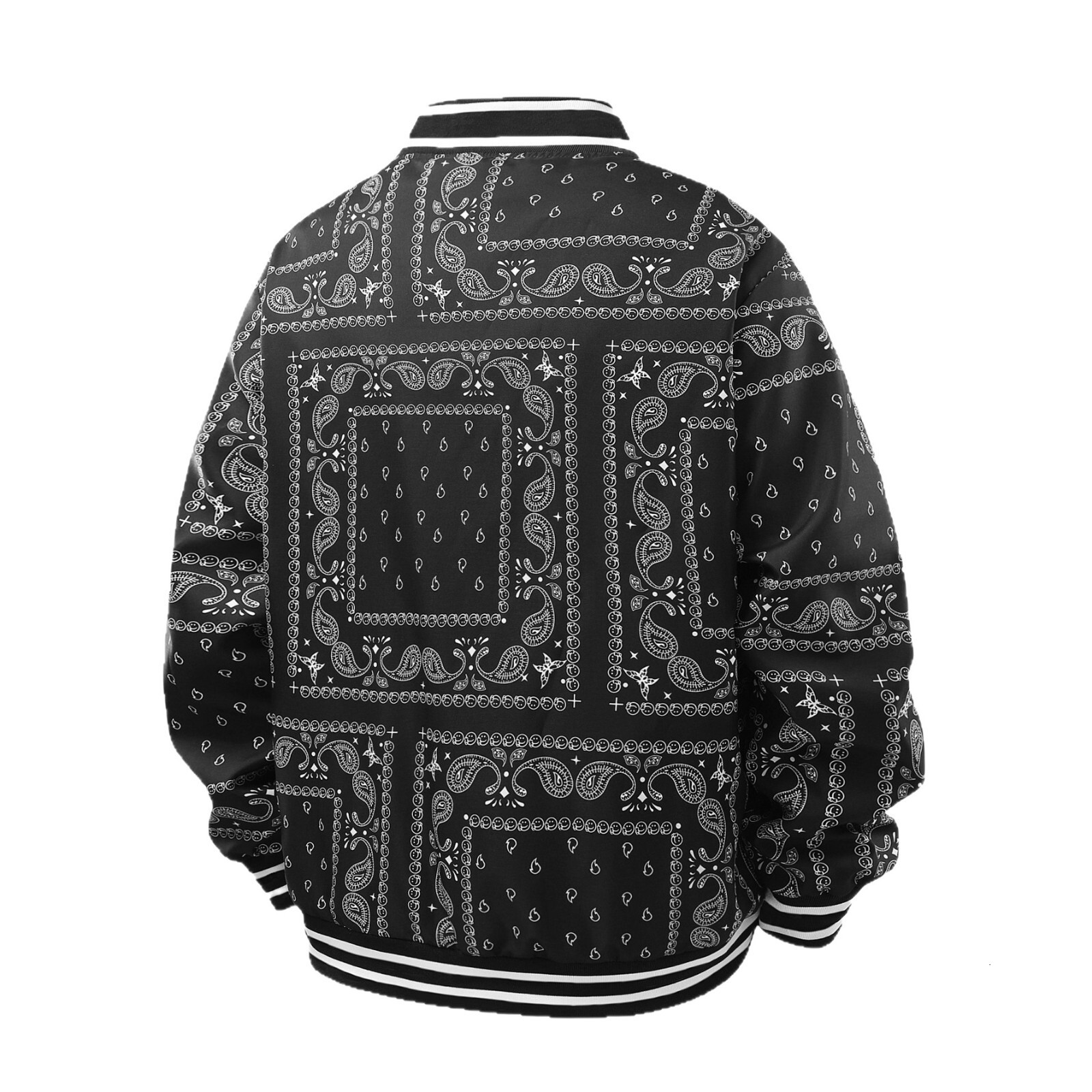 2026 Luxury Brand Designer Clothing Interwoven Fabric Exclusive European Size Spring And Autumn Men's Jacket New Trendy Fashion Printed Youth Jac