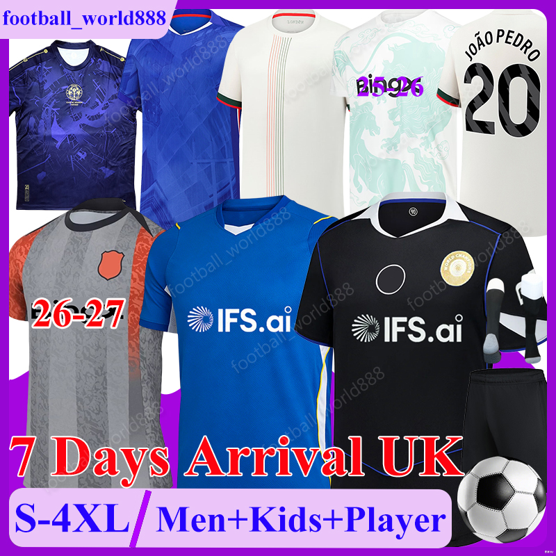 4XL chelseafc CFC 26 27 Soccer Jerseys Year of the Horse JOAO PEDRO PALMER ESTEVAO 2026 Football Shirt CAICEDO NETO GEORGE football kits SANCHEZ Men Kids Kit Socks Sets