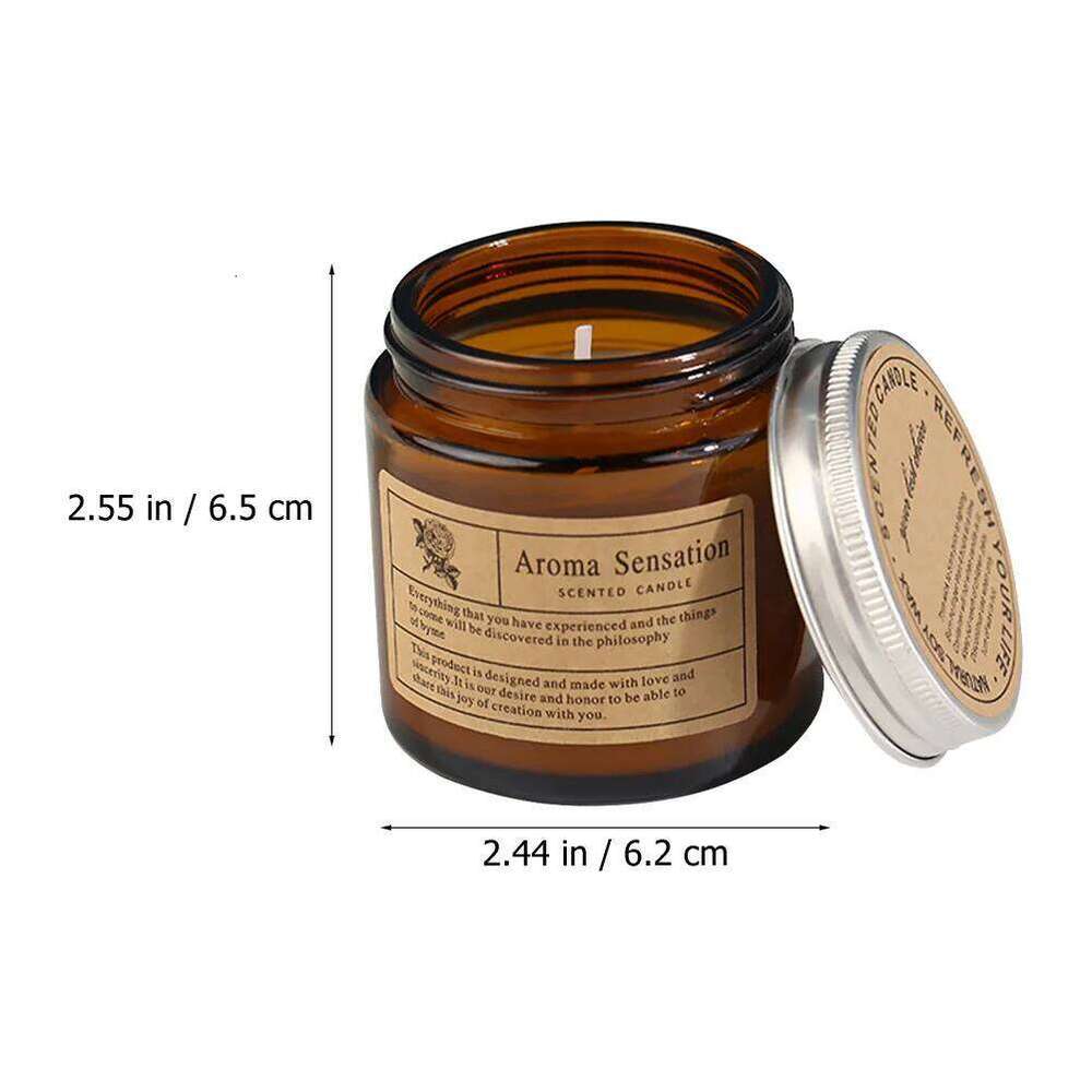 DIY Aroma Smokeless Household Romantic Decorative Aromatherapy Party Table Decor Candles for Home Scented W260303