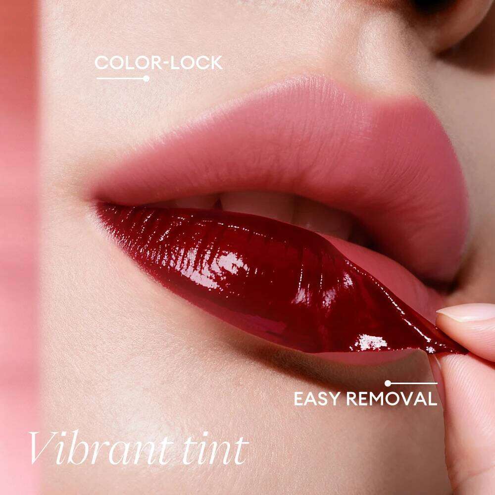 O.TWO.O Stain Tattoo Highly Pigmented 48h Color-lock Waterproof Nourish Care Peel-off Lip Tint Lipstick Makeup H260302