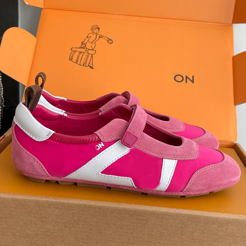 Sneakerina Mary Jane 1AJOZK designer sneakers womens casual shoes high quality suede fabric soft comfortable leather lining sneakers fashion brand sneakers