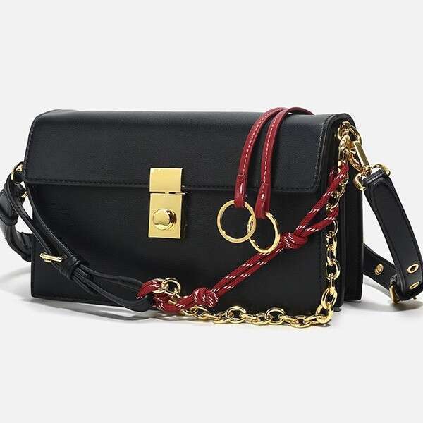 Luxury Shoulder Bags Totes New Soft Sound Flap Small Square Commuting Retro Pendant Lock Messenger Trendy Underarm Bag For Women SENYY