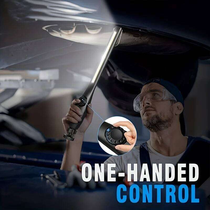 COB Work Lights With Magnetic Rechargeable LED Flashlight Portable Stepless Dimming Emergency Car Repair Lamps S260302