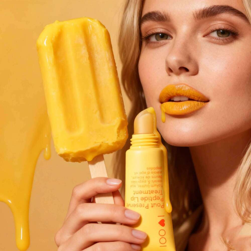 PAGE VINE Peptide Butter Balm Liquid Nourishing Moisturizer Plumping Hydrating Lip Gloss Cosmetics H260302