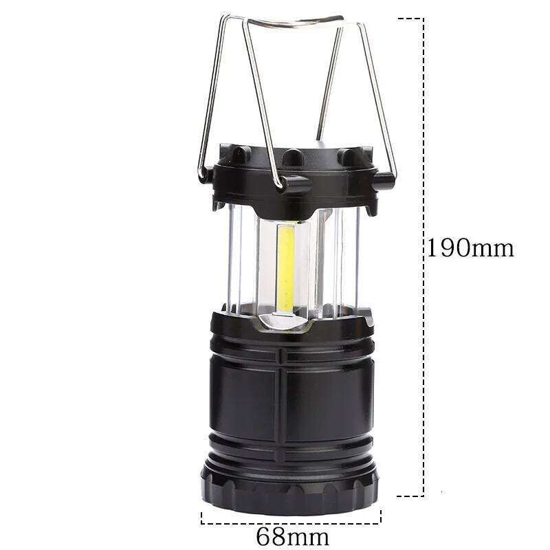 LED Hight power White Outdoor Stretch Camping Lamp Portable Tent Pull Lantern Emergency Light S260302