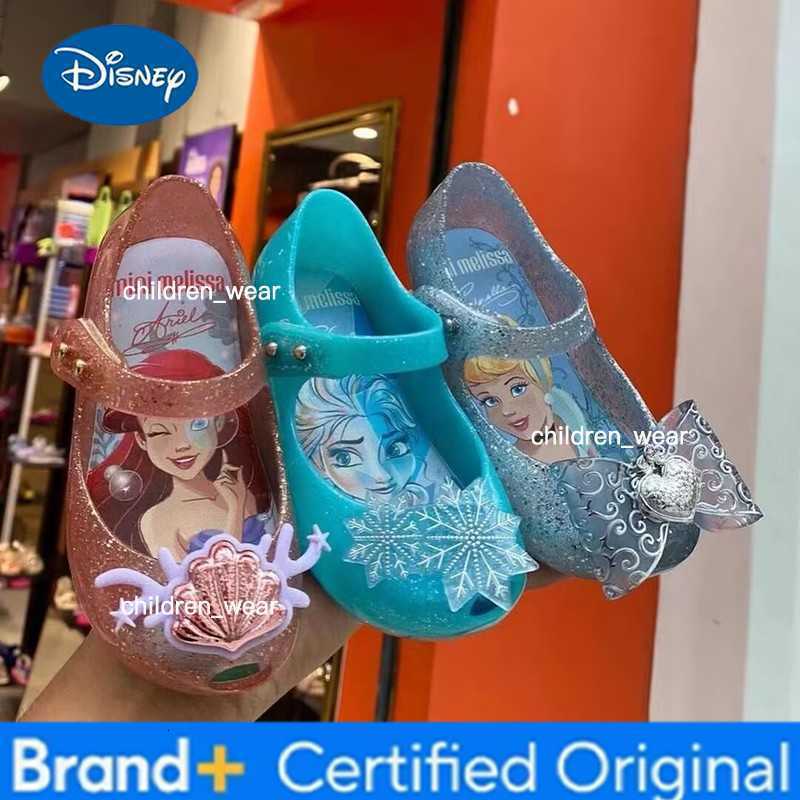 Disney New girls mermaid princess cute Sandals shoes non-slip soft bottom sports shoes for girl gift H26030311