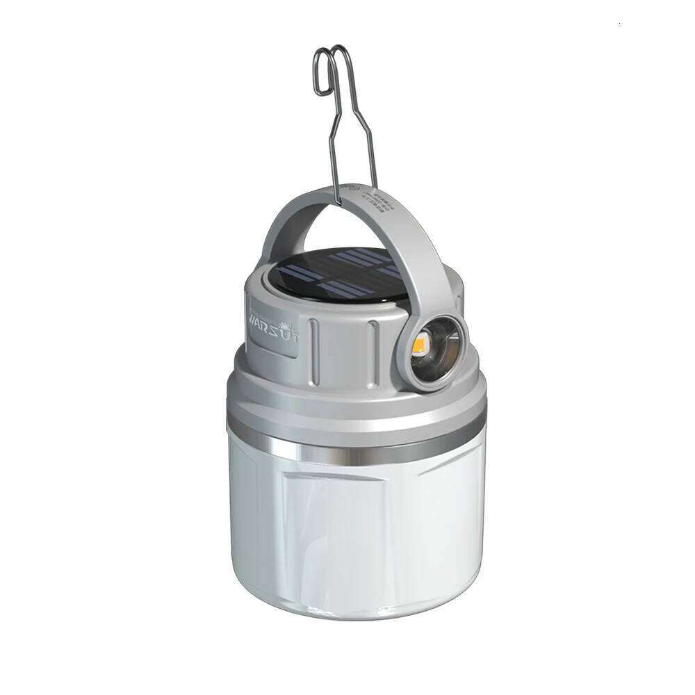 Warsun 1100 Lumen Long Endurance Led Solar Powerful Rechargeable Camping Lamp Light with Outdoor Sports S260302