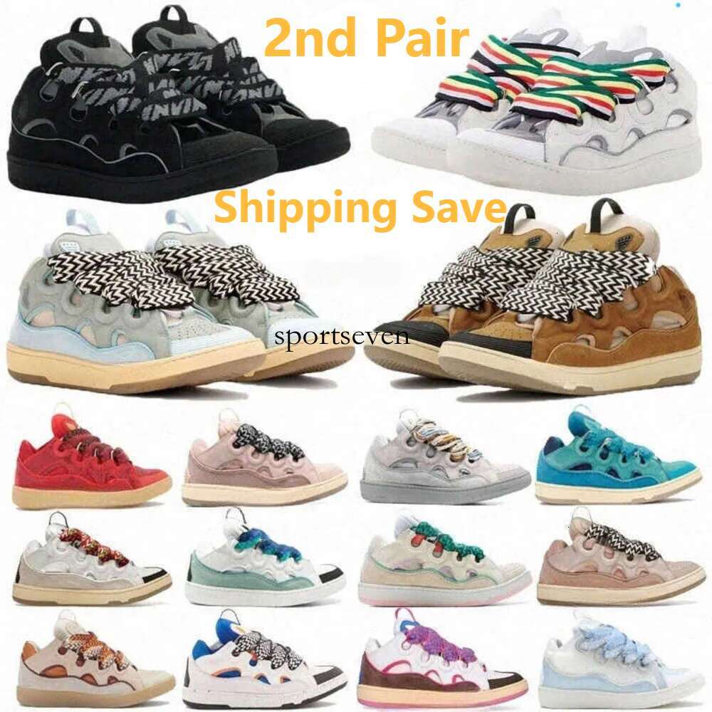 Unisex Lace-up Casual Shoes Patchwork Platform Non-Slip Sole Daily Wear Shipping Discount on 2nd Pair