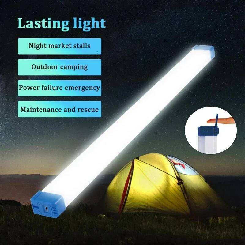 17/32CM LED Rechargeable Tube Portable Camping Magnetic Suspension Light Bulb for Emergency,Night Market,Outdoor Lighting S260302