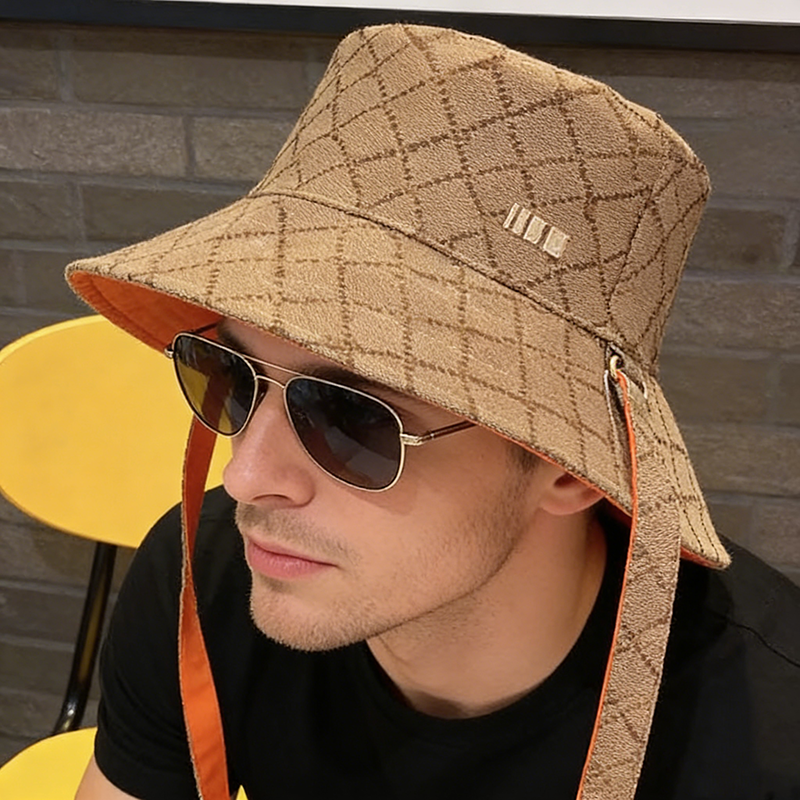 Luxury Monogram Unisex Baseball Cap Designer Bucket Hat Premium Canvas Denim With Brim Caps Leather Trim UV Protection Sun Hats For Beach Travel Street Style