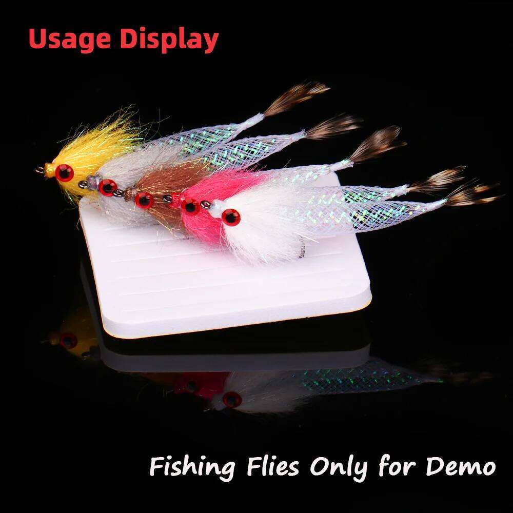 Vampfly 50pcs #2-#16 High Carbon Steel Streamer Tying Hook for Squid Minnow Tube Fly Woolly Buggers Trout Bass Z260228