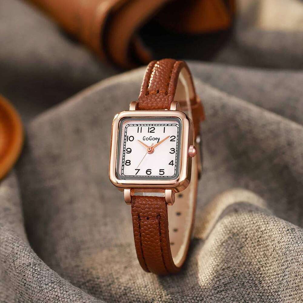 Simple Arabic Square Small Dial Quartz Belt Watch XJ260303