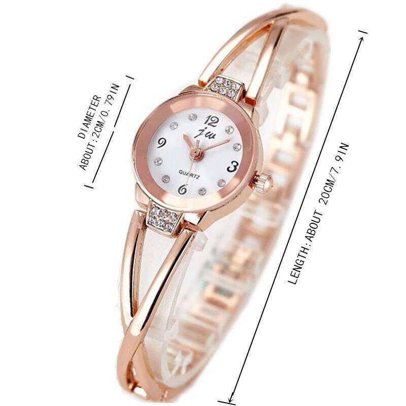 New Fashionable Women Bracelet Watch Small Dial Quartz Popular Leisure Watch-Bracelet Time Woman Elegant Watches XJ260303
