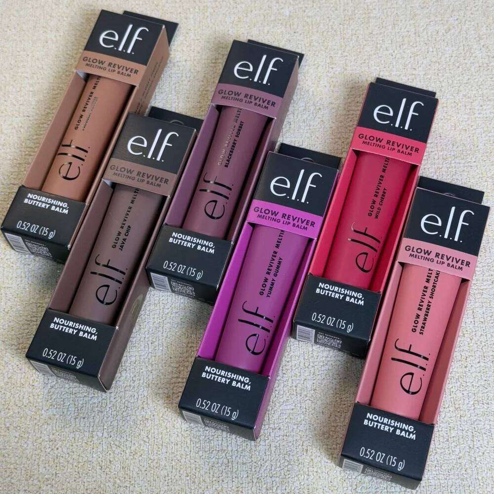 Elf Balm Tinted Gloss Lightweight Hydrating Nourishing Repairing Improve Lip Lines Dryness Create Naturally Plump Lips H260302