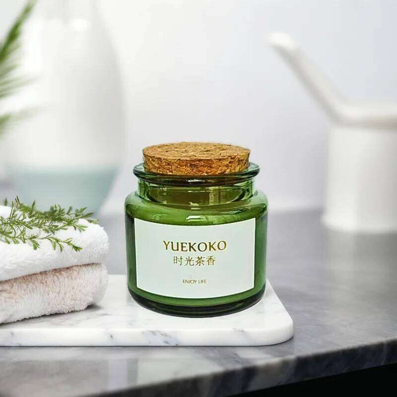 Flameless Aromatherapy Candle Birthday Gift Plant Soy Wax Indoor Scented Candles Rose Fragrance W260303