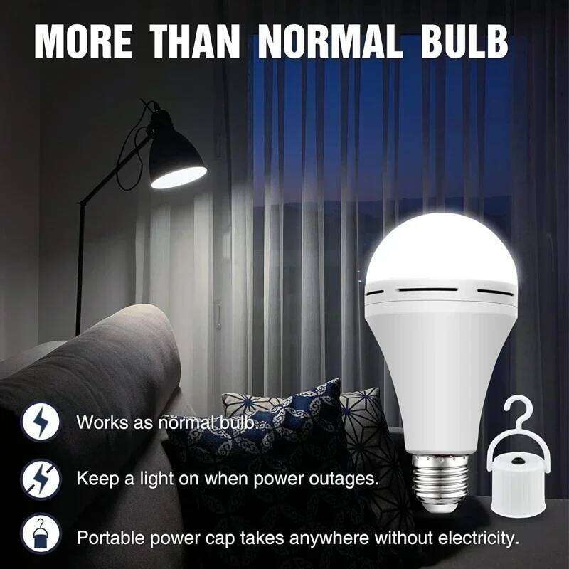 7-15W LED Camping Light High Brightness Rechargeable Emergency Bulb Waterproof Adjustable Portable Hanging Tent Lamp Fishing S260302
