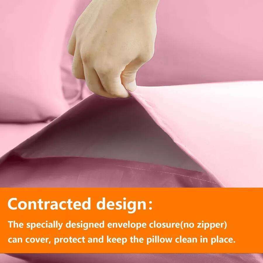 Pink Full Size Comforter Set - 7 Pieces Bed in a Bag Bedding with All Season Soft Quilted Warm Fluffy Reversible Design Include W260302