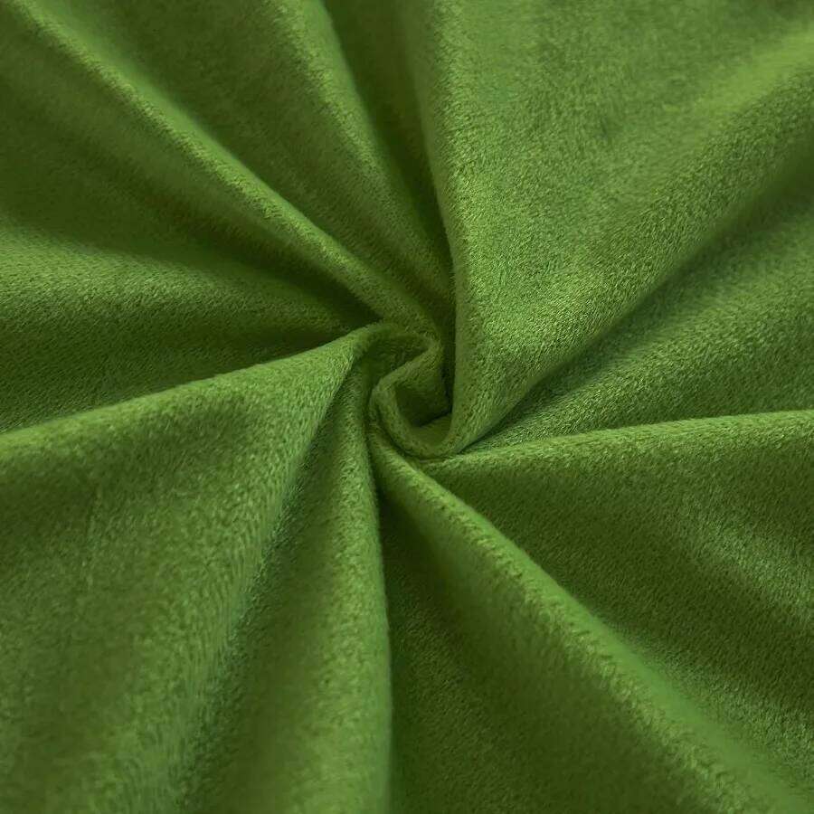 Size Luxury Fuzzy Duvet Set 3 Pieces Fluffy Shaggy Plush Soft Bedding Comforter Cover in Green for Queen Bed W260302